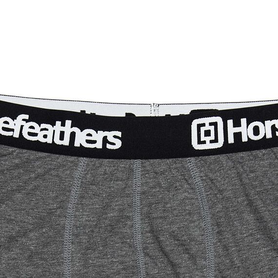 Horsefeathers boxerky Dynasty Long 3Pack - heather anthracite