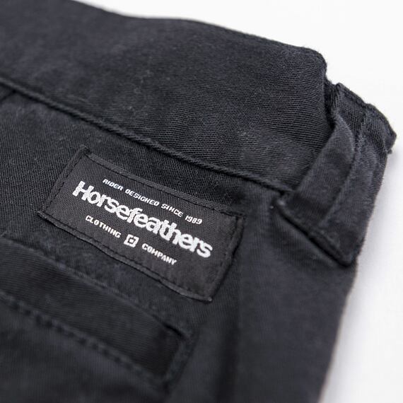 Horsefeathers kraťasy Macks - black